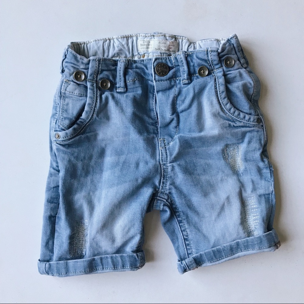 Zara | Baby Boy Basic Jean Shorts